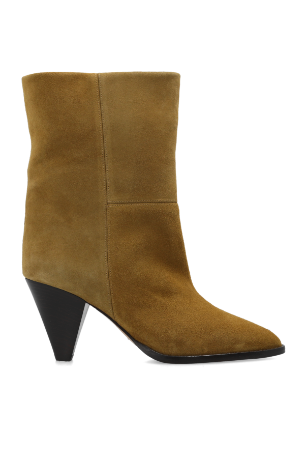 Brown Rouxa heeled ankle boots Isabel Marant L autre Chose Flat Sandals L autre Chose Flat Sandals In Lambskin SchaferandweinerShops Norway